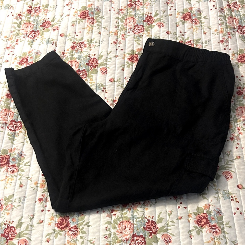 Wonderly Black Cargo Pants Womens Size XL